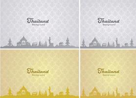 Thailand Background Vector