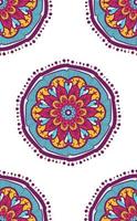 Native Seamless Pattern from mandala vector