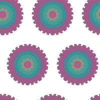 Mandala Seamless Pattern vector