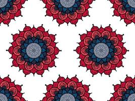 Mandala Seamless Pattern vector