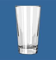 a drinking glass vector