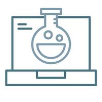 Science and Tech Line Two Color Icon vector