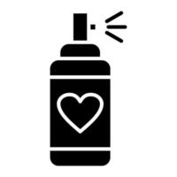 Perfume Glyph Icon vector