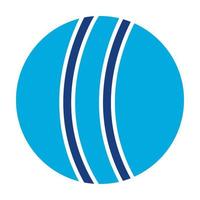 Handball Glyph Two Color Icon vector