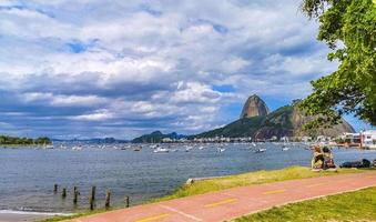 Rio de Janeiro Rio de Janeiro Brazil 2020 Sugarloaf mountain Pao de Acucar panorama Rio de Janeiro Brazil. photo