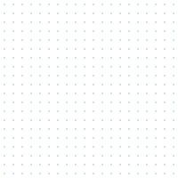 Dotted grid seamless pattern for bullet journal. Black point texture. Black dot grid for notebook paper. Vector illustration on white background