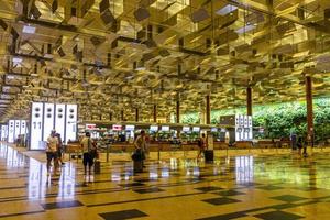 Singapore Singapore 2018 Terminal 3 at the Singapore Changi Airport. photo