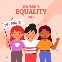 Women's Equality Day Concept vector