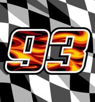 no 93 with checkered f vector