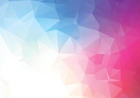 Modern polygon colorful triangle shape background vector