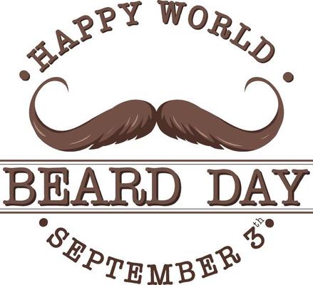 World Beard Day September 3 Banner