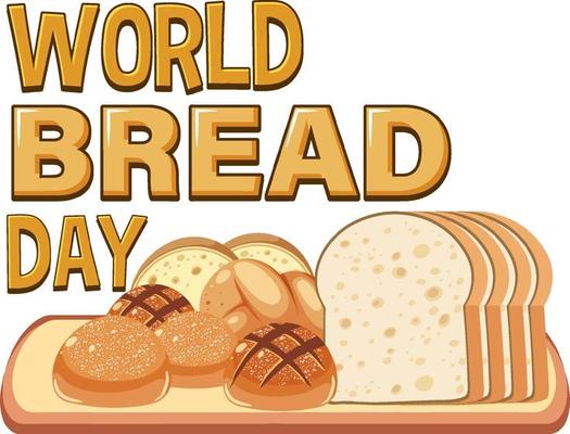 World Bread Day 16 October Logo Design