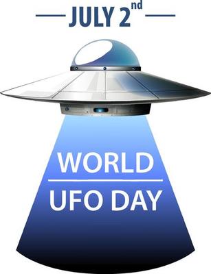 World UFO Day Poster Design