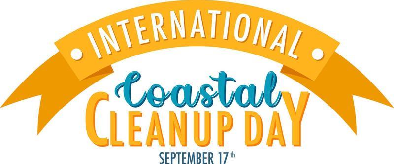 International Coastal Cleanup Day Banner