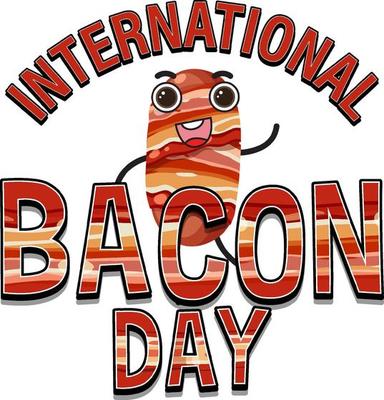 Banner of International bacon day