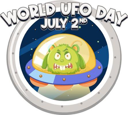 World UFO Day Poster Design