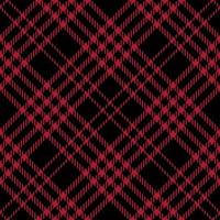 Graphic Design of Plaid pattern with black and red color. Texture for skirt, clothes, dresses and other textile vector