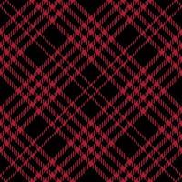 Graphic Design of Plaid pattern with black and red color. Texture for skirt, clothes, dresses and other textile vector