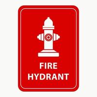 Fire hydrant sign and symbol graphic design vector illustration