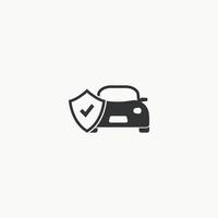 Car insurance icon graphic design vector illustration