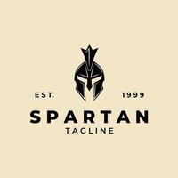 spartan logo icon designs vector illustration