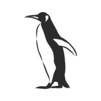 penguin vector sketch