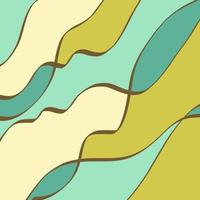 abstract background with waves vector