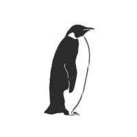 penguin vector sketch