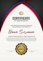 certificate template with luxury pattern,diploma,Vector illustration vector