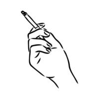 cigarette vector sketch