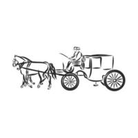 carriage vector sketch