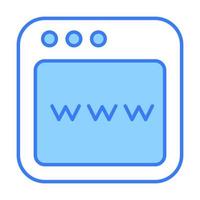 website Finance Related Vector Line Icon. Editable Stroke Pixel Perfect.