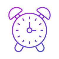 alarm Finance Related Vector Line Icon. Editable Stroke Pixel Perfect.