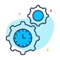 time management Finance Related Vector Line Icon. Editable Stroke Pixel Perfect.