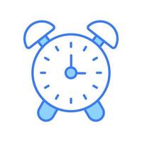 alarm Finance Related Vector Line Icon. Editable Stroke Pixel Perfect.