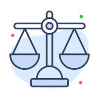 justice Finance Related Vector Line Icon. Editable Stroke Pixel Perfect.