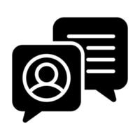 conversation Finance Related Vector Line Icon. Editable Stroke Pixel Perfect.