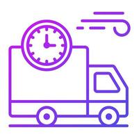 fast delivery Modern concepts design, vector illustration