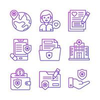 Set of Medical and Healthcare, vector icons. Premium quality symbols.