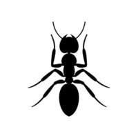 icono de símbolo de hormiga vector