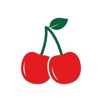 cherry vector icon