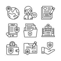 Set of Medical and Healthcare, vector icons. Premium quality symbols.