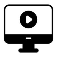 video blog Finance Related Vector Line Icon. Editable Stroke Pixel Perfect.