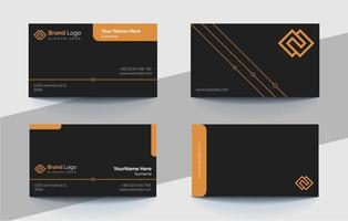 Simple Business Card Design vector