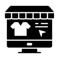 tienda en línea conceptos modernos diseño, ilustración vectorial vector