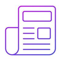 document Finance Related Vector Line Icon. Editable Stroke Pixel Perfect.