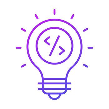 programming Finance Related Vector Line Icon. Editable Stroke Pixel Perfect.