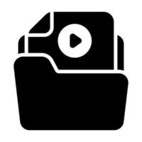 video file Finance Related Vector Line Icon. Editable Stroke Pixel Perfect.