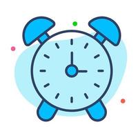 alarm Finance Related Vector Line Icon. Editable Stroke Pixel Perfect.