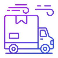 fast delivery Modern concepts design, vector illustration